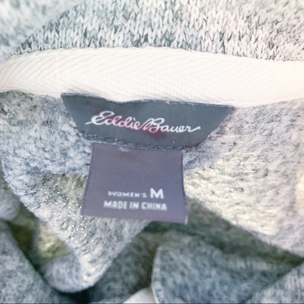EDDIE Bauer Radiator Snap Sweater Fleece Size M - Picture 7 of 8